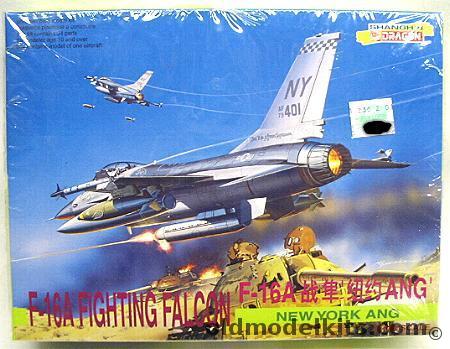 Dragon 1/144 F-16A Fighting Falcon New York ANG, 4568 plastic model kit